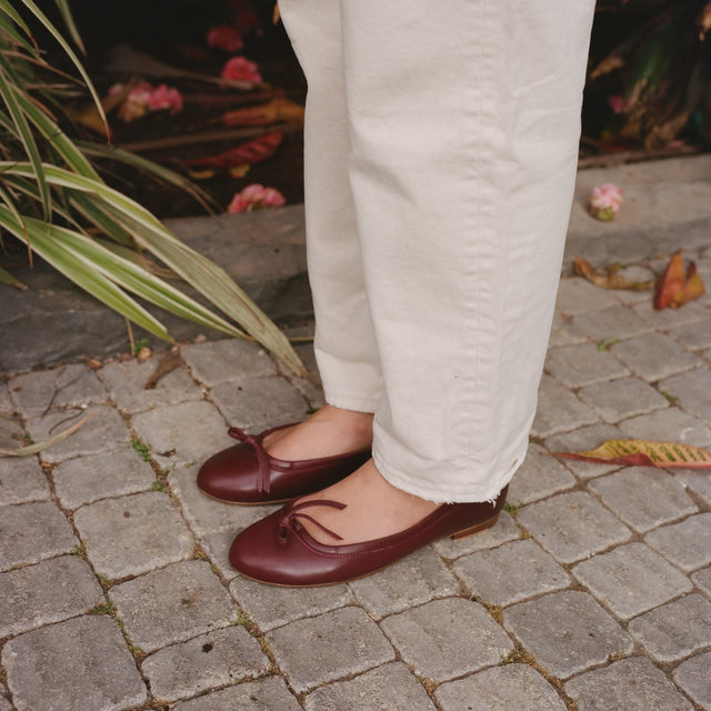 Ballerine burgundy Balagan