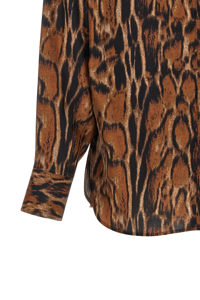 Camicia animalier Alberto Biani