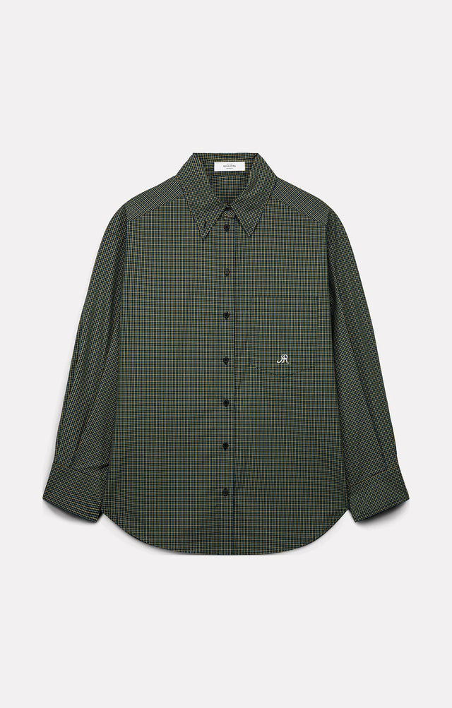 Camicia verde Roseanna