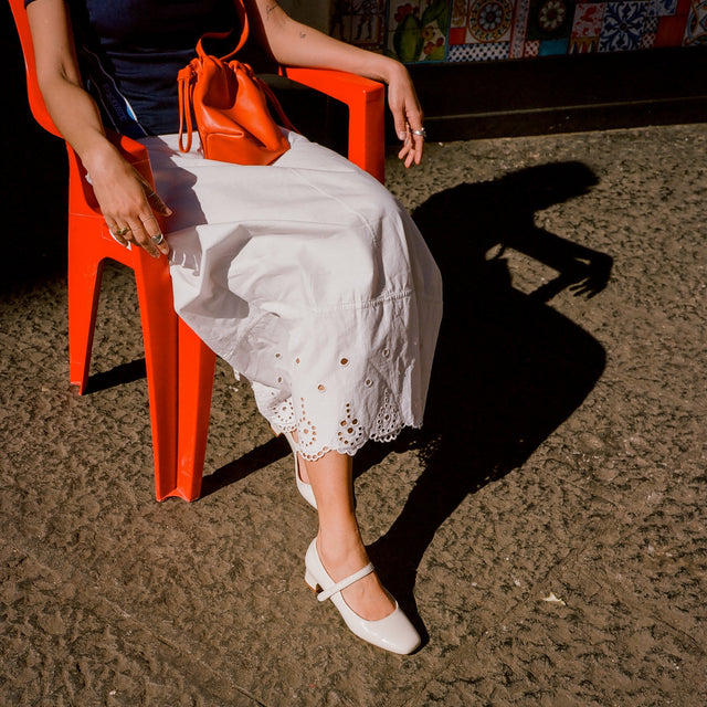 Scarpe bianche Balagan