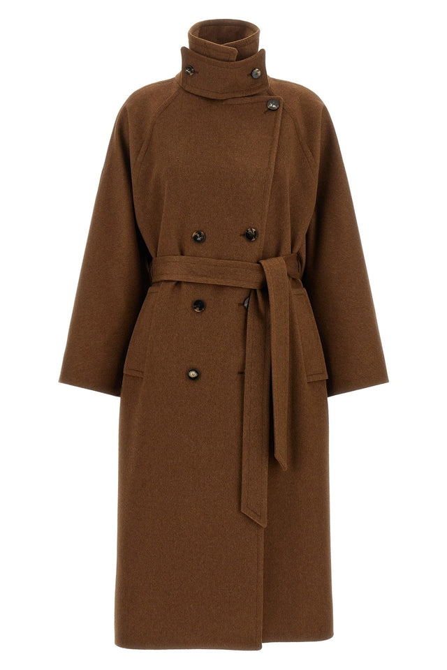 Cappotto marrone Alberto Biani