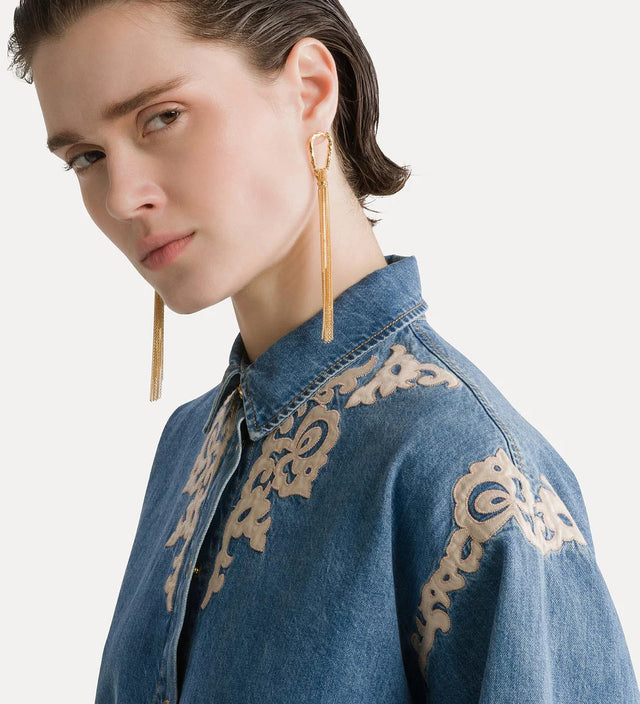 Camicia denim Forte Forte