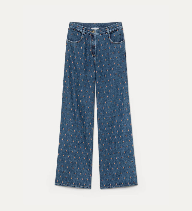 Jeans indigo Forte Forte