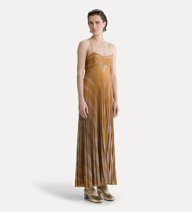 Vestito ocra Forte Forte