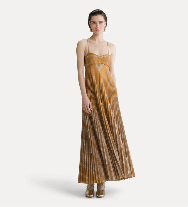 Vestito ocra Forte Forte