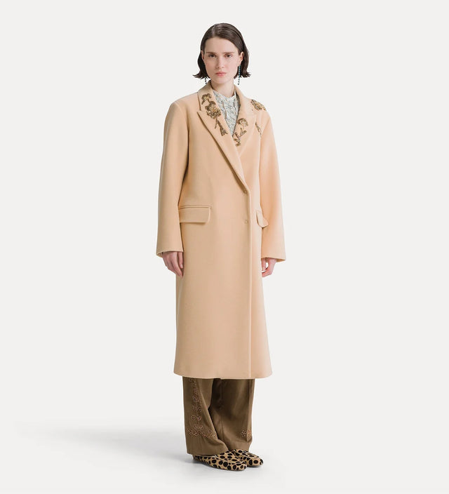 Cappotto beige Forte Forte