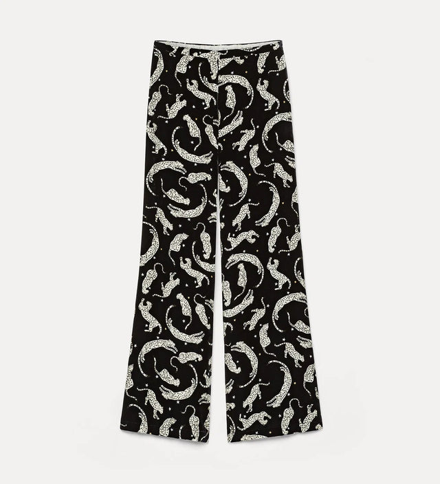 Pantaloni neri Forte Forte