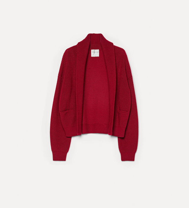Cardigan rosso Forte Forte