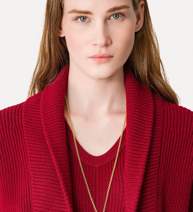 Cardigan rosso Forte Forte