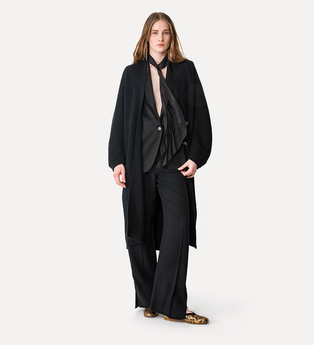 Pantaloni neri Forte Forte