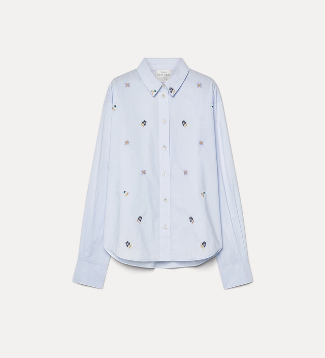 Camicia azzurra Forte Forte