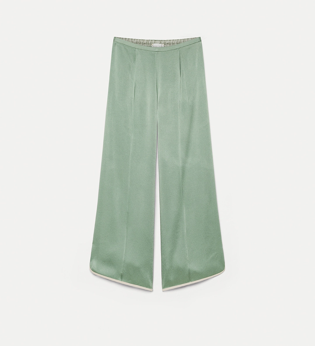 Pantaloni verdi Forte Forte