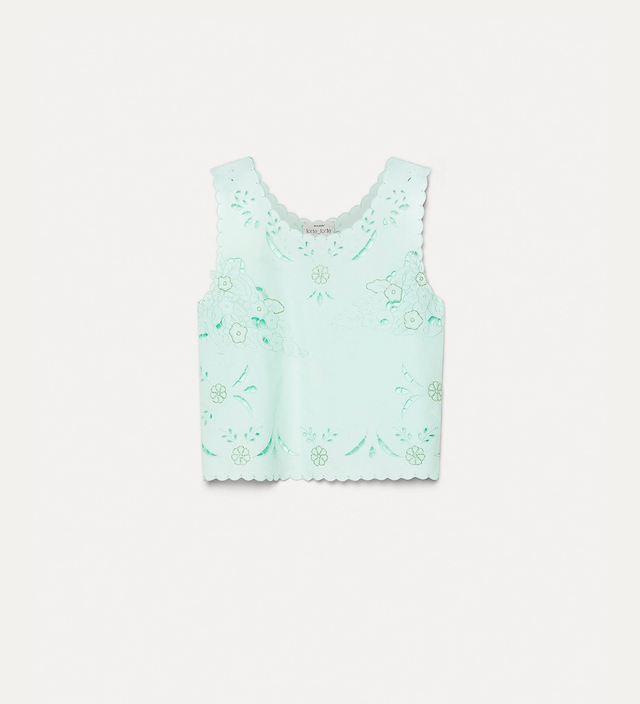 Top verde acqua Forte Forte