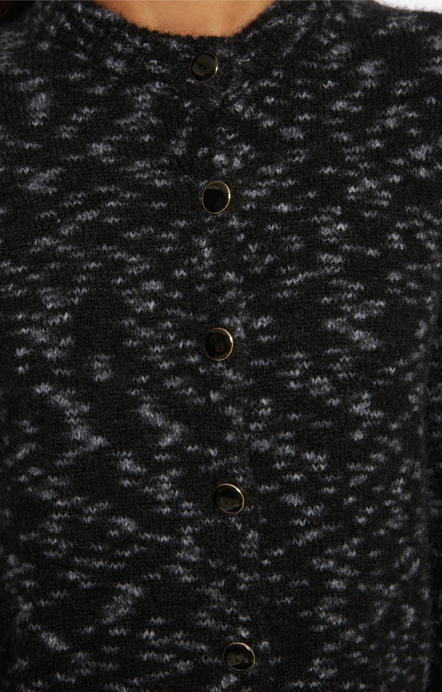 Cardigan nero Roseanna