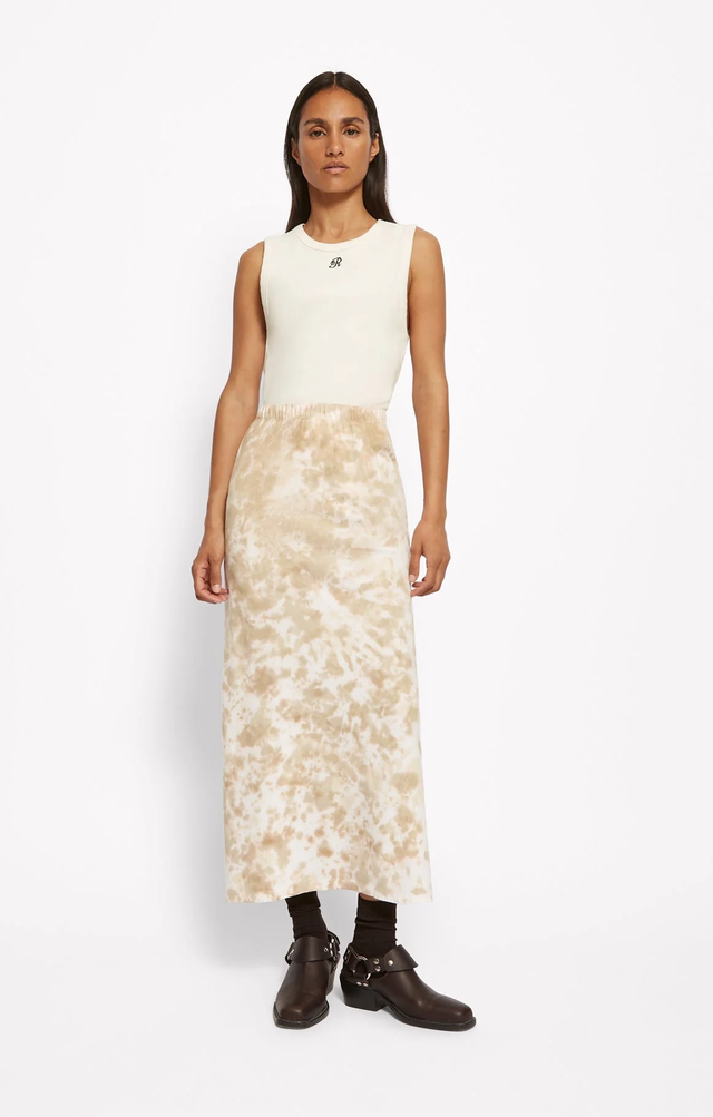 Gonna beige Roseanna