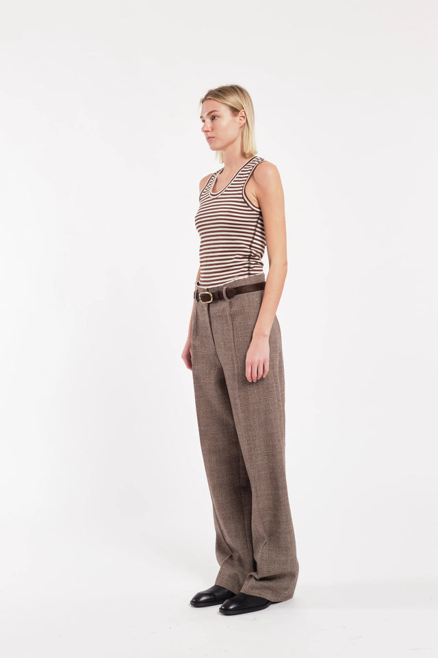 Pantaloni beige Tela
