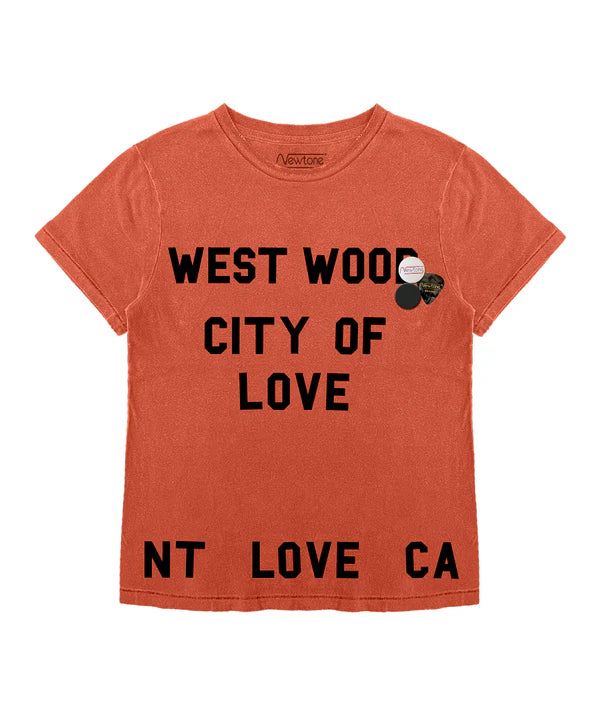 T-Shirt rossa Newtone