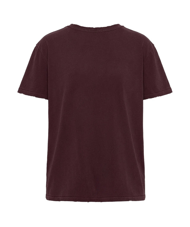 T-Shirt bordeaux Newtone
