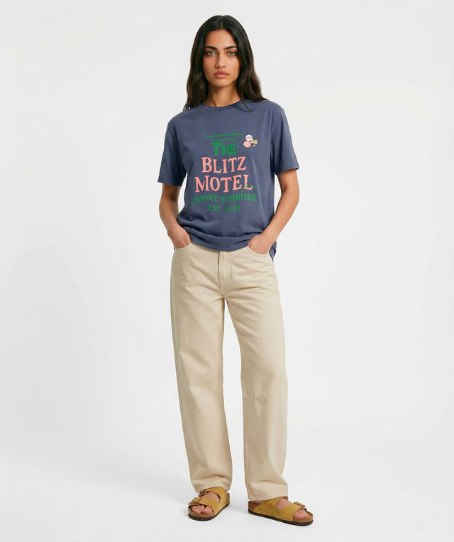 T-Shirt blu Newtone