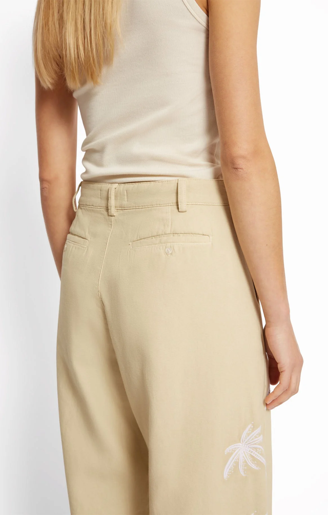 Pantaloni beige Roseanna
