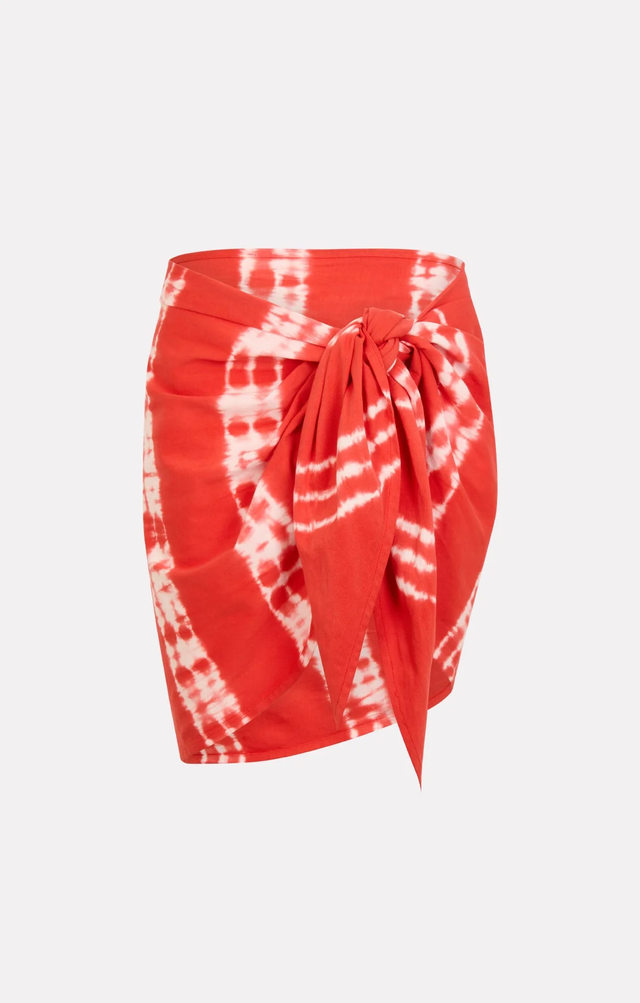 Pareo rosso Roseanna