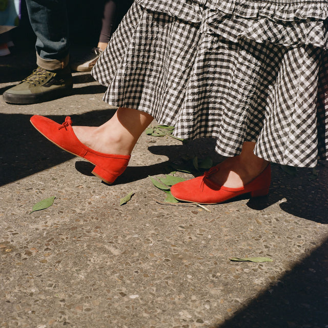Ballerine rosse Balagan