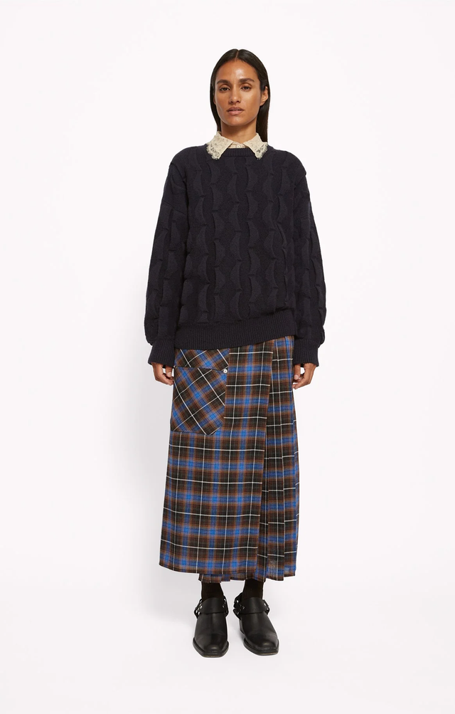 Pull blu navy Roseanna