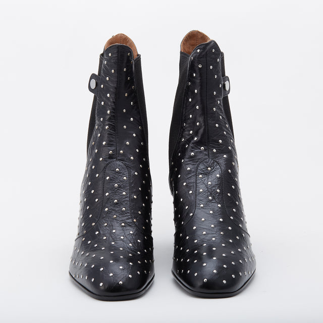 Stivaletto Angie nero borchiato Laurence Dacade
