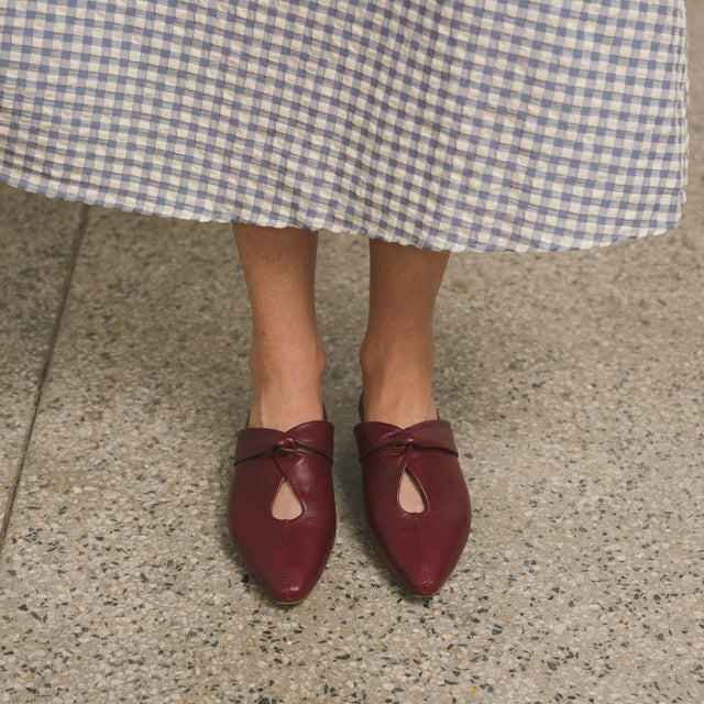 Ballerine bordeaux Balagan