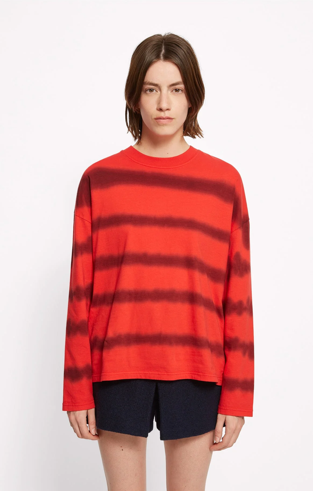 T-Shirt rossa Roseanna