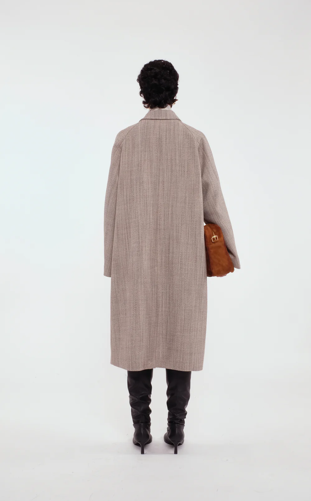 Cappotto beige Tela