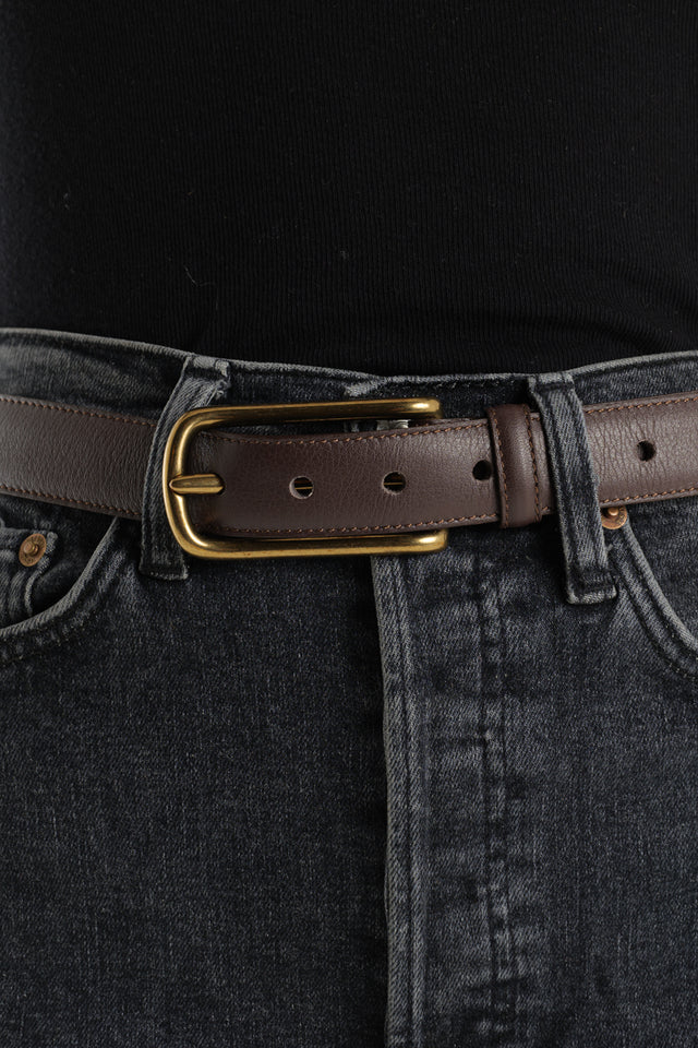 Lisa C. dark brown belt