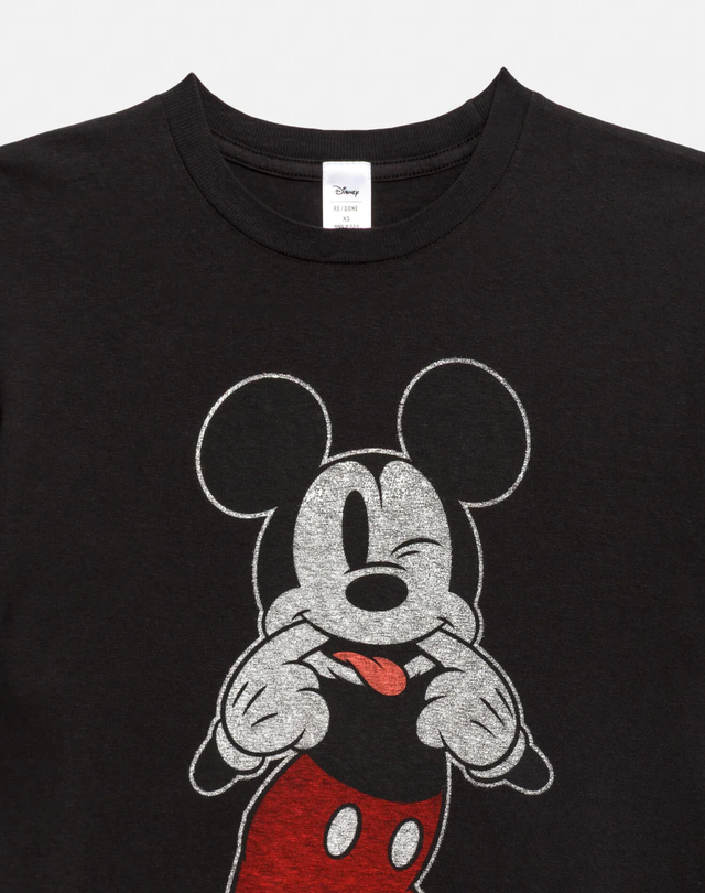 T-Shirt nera RE/DONE