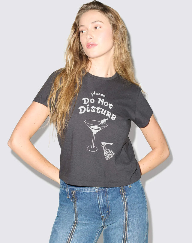 T-Shirt nera RE/DONE