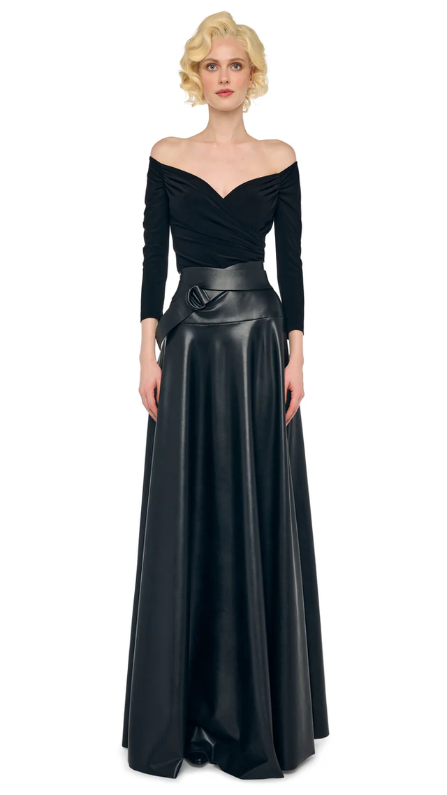 Body nero Norma Kamali