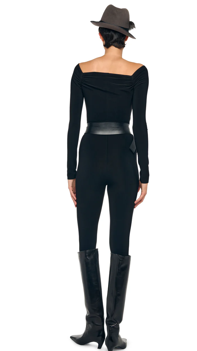 Tuta nera Norma Kamali