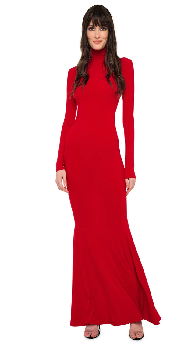 Vestito rosso Norma Kamali