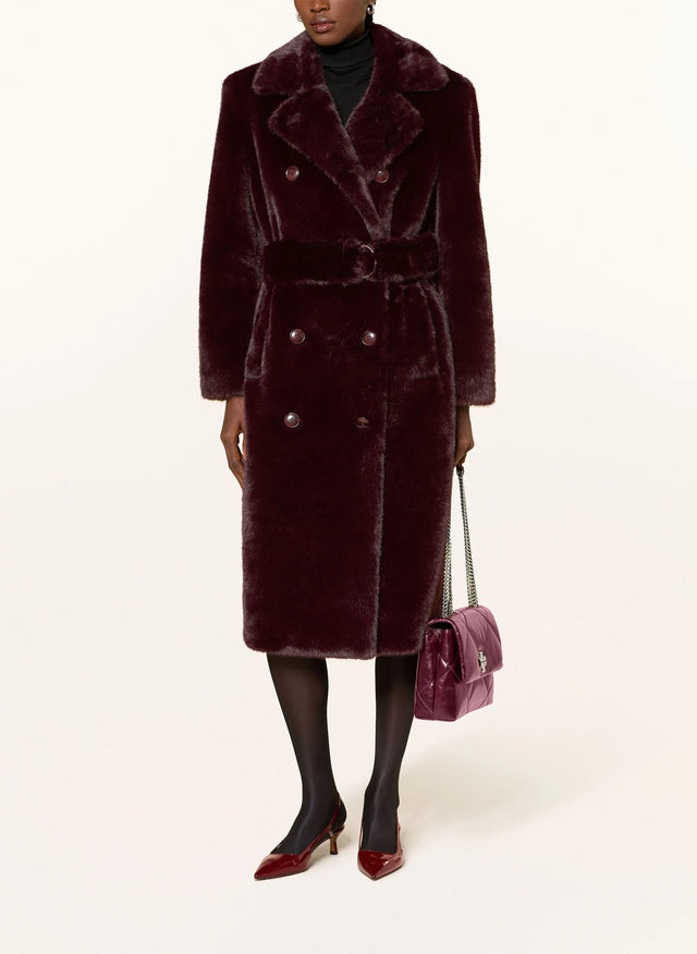 Pelliccia bordeaux Stand Studio