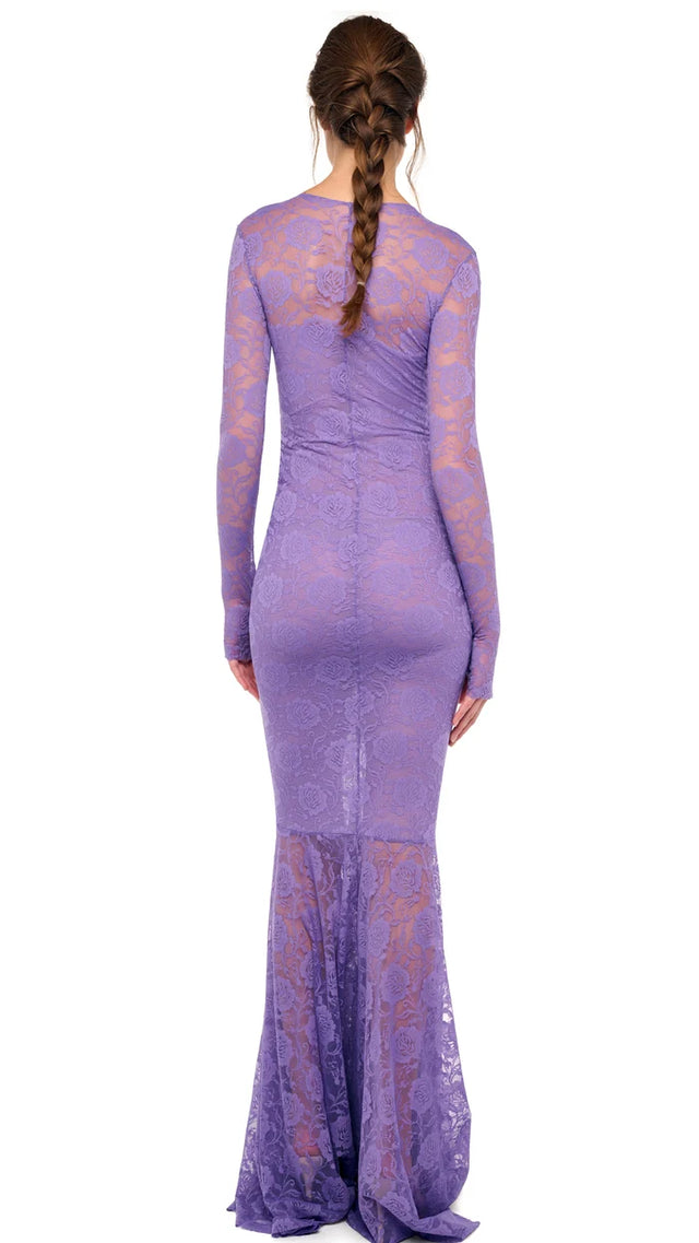 Vestito lavanda Norma Kamali