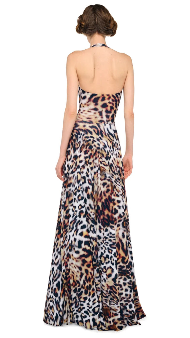 Vestito maculato Norma Kamali