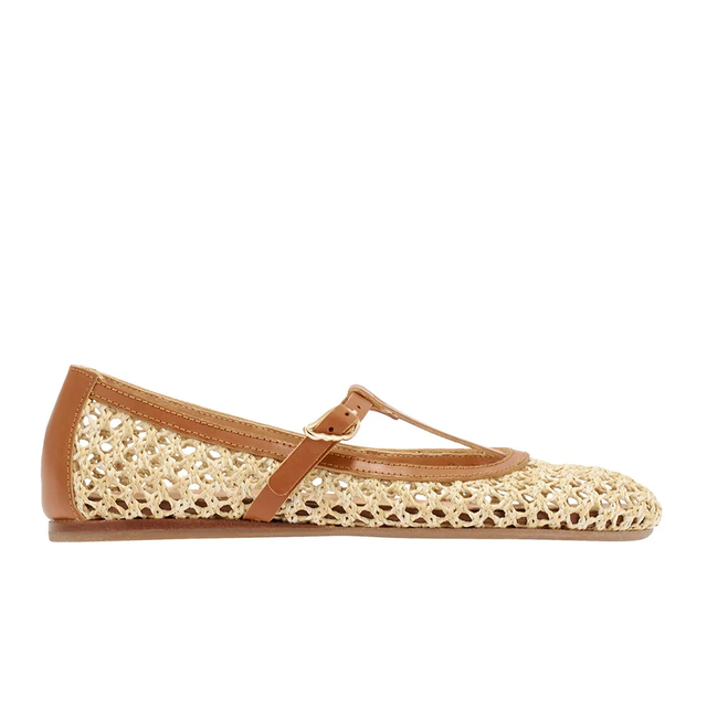 Ballerine beige Ancient Greek