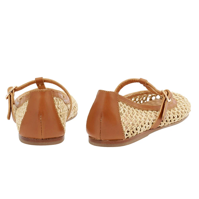 Ballerine beige Ancient Greek