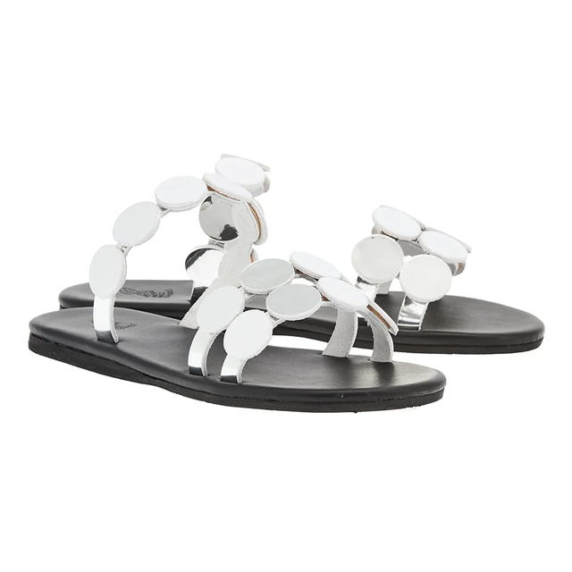 Sandali argento Ancient Greek
