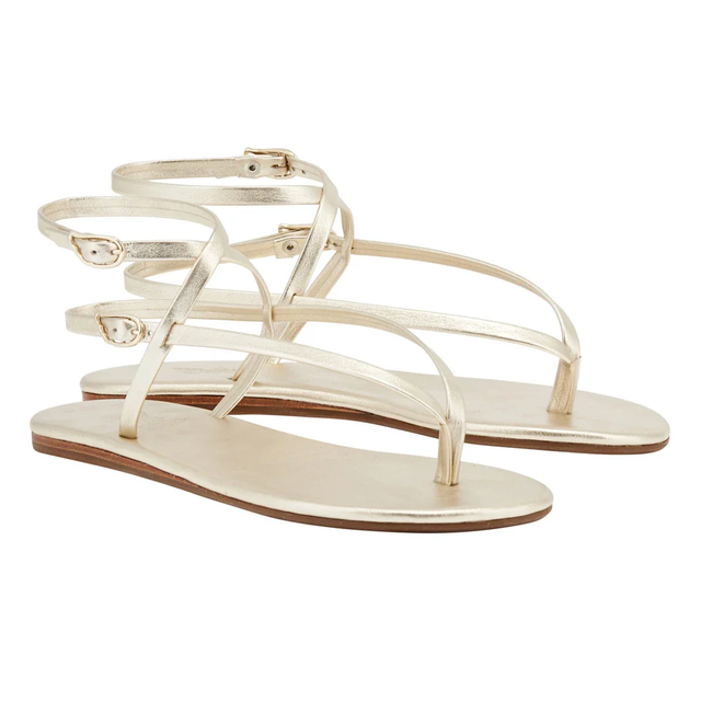 Sandali platino Ancient Greek