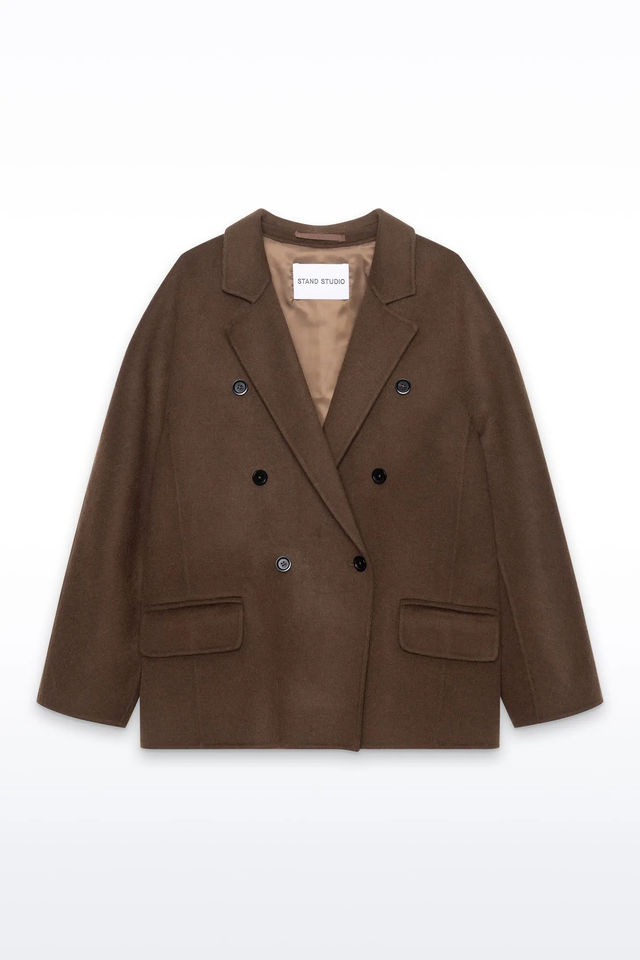 Giacca marrone Stand Studio