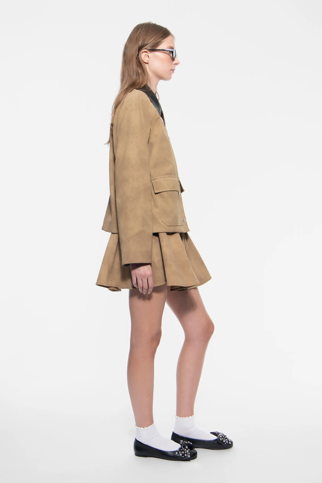Giacca cammello Stand Studio