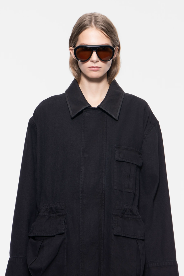 Giacca nera Stand Studio