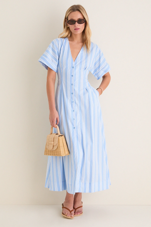 Vestito azzurro Staud
