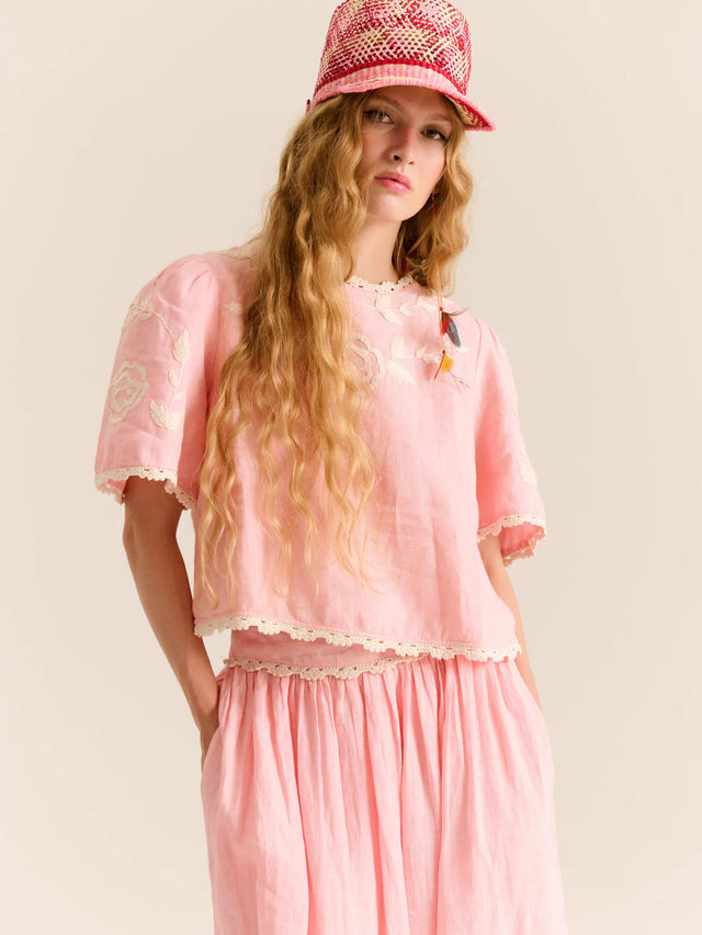 Top rosa Carolina K