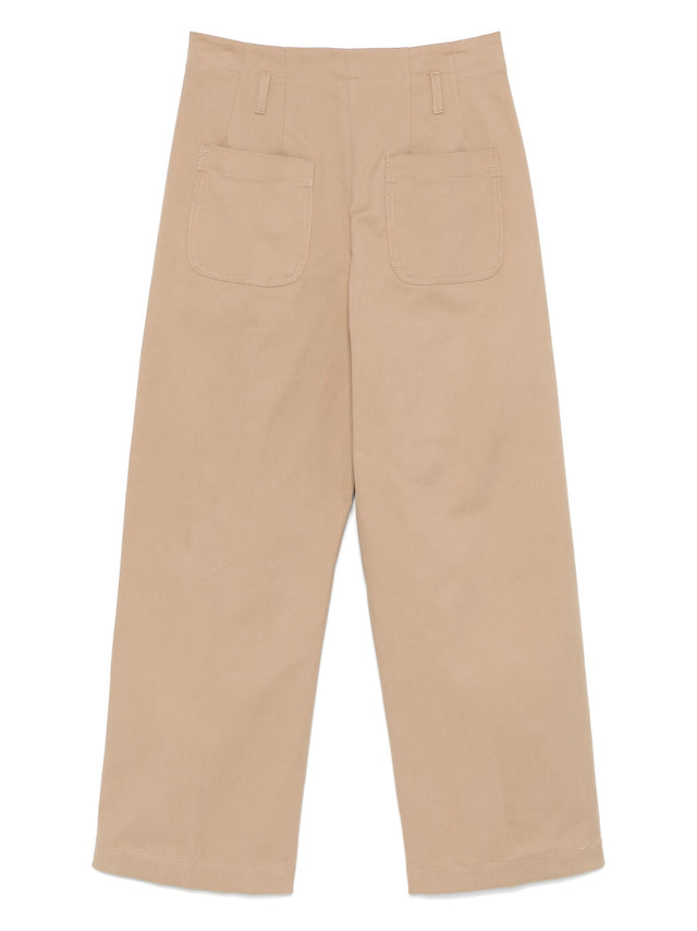 Pantaloni beige Tela